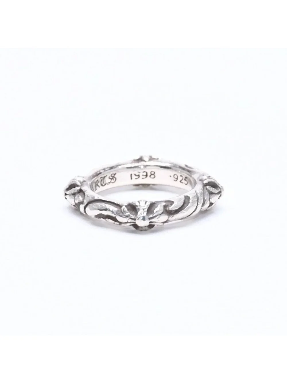 Chrome Hearts Sbt Band Ring 925 Sterling Silver